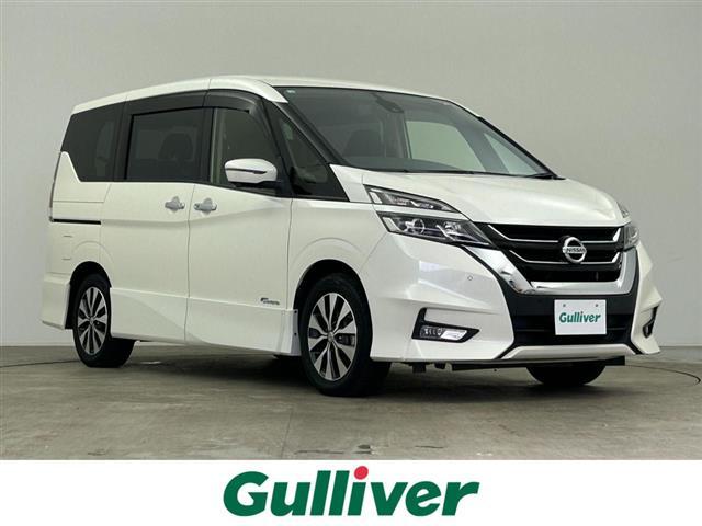 セレナ(日産) ハイウェイスター　禁煙　インテリジェントルームミラー　両側パワースライドドア　純正７インチナビ　アラウンドビューモニター　レーダークルーズコントロール　ＬＥＤオートライト　純正１６インチアルミホイール　ＬＥＤ 中古車画像