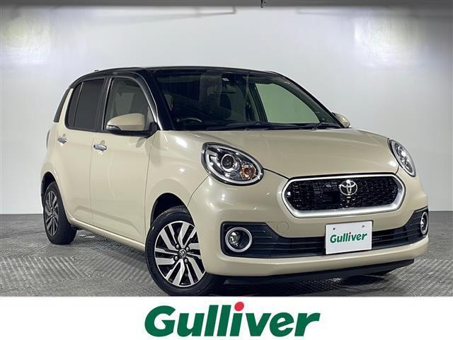 パッソ(トヨタ)  県外仕入れ 禁煙車 純正7インチナビ AM FM CD DVD フルセグTV Bluetooth バックカメラ 衝突被害軽減ブレーキ ビルトイETC プッシュスタート 純正14インチアルミホイール 中古車画像