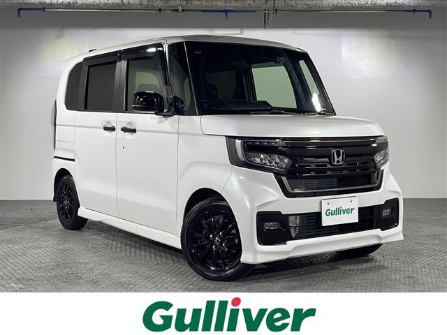 N−BOXカスタム(ホンダ) L スタイル+ブラック 禁煙車 両側パワースライドドア Aftermarketナビ AM FM CD DVD フルセグTV Bluetooth バックカメラ 衝突軽減ブレーキ 車線逸脱警報 追従式クルーズコントロール コーナーセンサー後 中古車画像