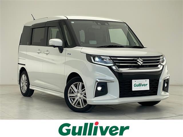 沖縄県うるま市の中古車ならソリオ ハイブリッドＭＺ　純正ナビ　フルセグＴＶ　Ｂｌｕｅｔｏｏｔｈ　ＵＳＢ入力端子　ＥＴＣ　全方位カメラ　両側パワースライドドア　クルーズコントロール　シートヒーター　オートライト　電格ミラー　コーナーセンサー　ＬＥＤライト