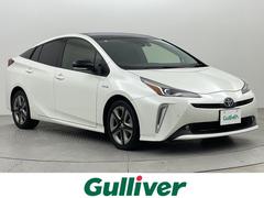 プリウス Sツーリングセレクション 純正SDナビ 衝突被害軽減ブレーキ LEDヘッドライト バックモニター フルセグTV ドラレコ Bluetooth スマートキー シートヒーター ETC レーダークルーズ コーナーセンサー 中古車画像