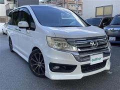 ステップワゴンスパーダ Z ☆純正ナビ(AM/FM/CD/DVD/SD/USB/iPod/ミュージックサーバー/フルセグTV)☆横滑り防止☆アイドリングストップ☆パドルシフト☆パワースライドドア(両側)☆ETC☆E 中古車画像