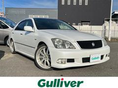 クラウン アスリート 60thスペシャルエディション サンルーフ 純正マルチナビ DVD再生 ETC バックカメラ 前席パワーシート 前席シートヒーター クルーズコントロール スマートキー プッシュスタート 純正HIDヘッドライト 社外19インチAW 中古車画像