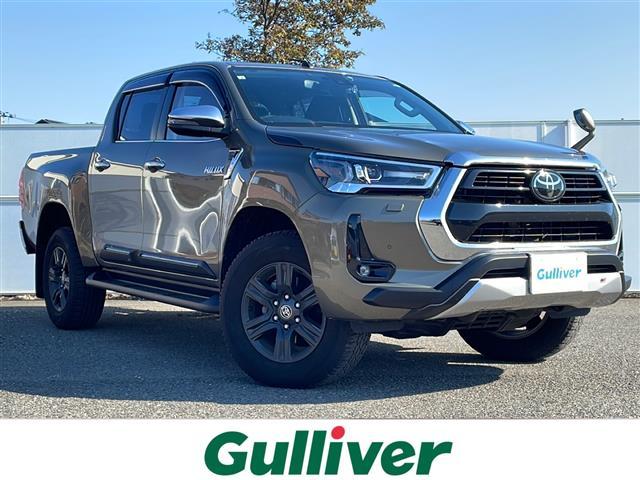 ハイラックス(トヨタ) Ｚ　４ＷＤ　純正ナビ　Ｂｌｕｅｔｏｏｔｈ　ＣＤ　ＤＶＤ　フルセグ　オートＬＥＤヘッドライト　前後ドライブレコーダー　レーダークルコン　ＬＥＤフォグ　アイドリングストップ　レーンキープ　６スピーカー　ＥＴＣ 中古車画像