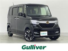 N-BOXカスタム G・Lターボホンダセンシング 両側パワースライドドア 純正ギャザーズナビ バックカメラ ハーフレザーシート シートヒーター ドライブレコーダー ビルトインETC LEDヘッドライト スマートキー 外AW冬タイヤ車載 4WD ターボ 中古車画像