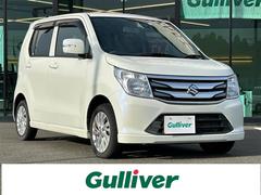 ワゴンR FZ 社外ナビ BT フルセグ バックカメラ シートヒーター 純正14インチアルミホイール アイドリングストップ ステアリングスイッチ ドライブレコーダー スマートキー ETC スペアキー1本 PS PW 中古車画像