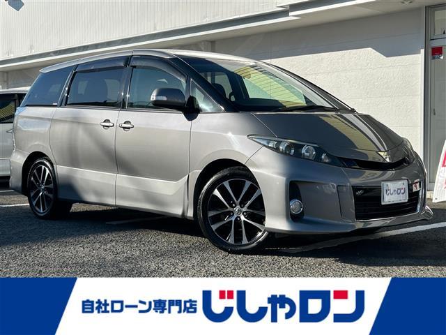 エスティマ(トヨタ) アエラス　☆純正ＨＤＤナビ☆フルセグテレビ☆バック、サイドカメラ☆ＢＴ／ＣＤ／ＤＶＤ／ＶＴＲ／ＵＳＢ／ＳＤ☆クルーズコントロール☆両側パワースライドドア☆後席フリップダウンモニター☆ＥＴＣ☆ドアバイザー 中古車画像