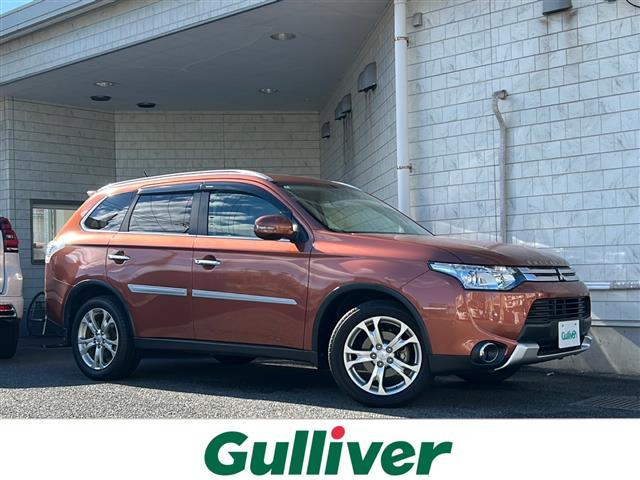 アウトランダー（三菱）２４Ｇナビパッケージ　４ＷＤ　１オーナー　純正ナビ　Ｂ・Ｓカメラ　ロックフォードサウンド　衝突軽減　レーンキープ　横滑り防止　アイスト　レーダークルコン　パドルシフト　ルーフレール　パワーバックドア　ＥＴＣ　スペアキー 中古車画像