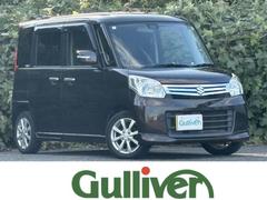 スペーシア X 両側自動ドア シートヒータ エネチャージ ナビTV AUX接続 AAC 横滑り防止 オートライト スマートキー DVD エアバック キーレススタートシステム ABS SDナビ パワーウィンドウ 中古車画像