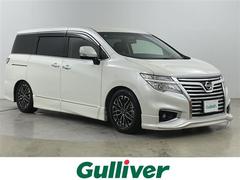 エルグランド 250ハイウェイスター 4WD・純正ナビ・クルーズコントロール・両側パワースライドドア・デジタルインナーミラー・ハーフレザーシート・オットマン・ステアリングスイッチ・LEDオートライト・プッシュスタート・スマートキー 中古車画像