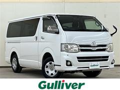 ハイエースバン ロングスーパーGL 純正ナビ/フルセグテレビ/バックカメラ/両側スライドドア/ETC/コーナーセンサー/4WD/フォグランプ/プライバシーガラス 中古車画像