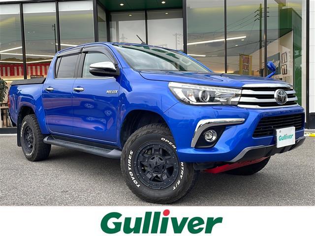 ハイラックス(トヨタ) Ｚ　純正ディーラーオプションナビ　Ｂｌｕｅｔｏｏｔｈ　プリクラッシュシステム　レーンアシスト　カーテンエアバック　ドライブレコーダー　バックカメラ　純正マット　ダウンヒルアシストコントロール 中古車画像