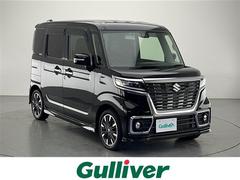 スペーシアカスタム ハイブリッドXS スズキレーダーブレーキサポート 前席シートヒーター 両側パワースライドドア ハーフレザーシート リアサイドサンシェード リアサーキュレーター 純正フロアマット 純正15インチAW 中古車画像