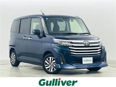 ルーミー カスタムG スマートアシスト 純正9インチディスプレイオーディオ フルセグTV/USB/iPod/Android Auto/Apple CarPlay/FM/AM 両側PS 前後ドラレコ シートヒーター 革ステ 中古車画像