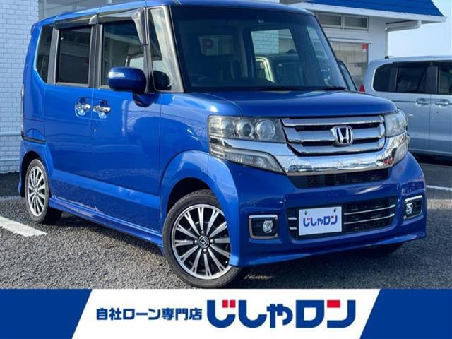 Ｎ−ＢＯＸ(ホンダ) Ｇ・ターボＬパッケージ　純正ナビゲーション　バックカメラ　ＥＴＣ　ハーフレザーシート　両側パワースライドドア　ＨＩＤヘッドライト　フォグランプ 中古車画像
