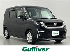 ソリオ ハイブリッドMZ ワンオナ/禁煙車/純正9型ナビ/全周囲カメラ/衝突軽減装置/両側電動スライドドア/レーダクルーズ/HUD/前席シートヒーター/ETC/フルセグ/ドライブレコーダー/オートライト/オートエアコン 中古車画像