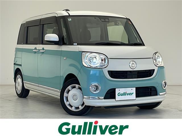 ムーヴキャンバス(ダイハツ) Ｇメイクアップ　ＳＡＩＩＩ　純正８インチナビ　フルセグＴＶ　Ｂｌｕｅｔｏｏｔｈ　パノラマモニター　前後ドライブレコーダー　ＥＴＣ　ＨＤＭＩ　両側パワースライドドア　プッシュスタート　スマートキー　純正フロアマット　ＬＥＤライト 中古車画像