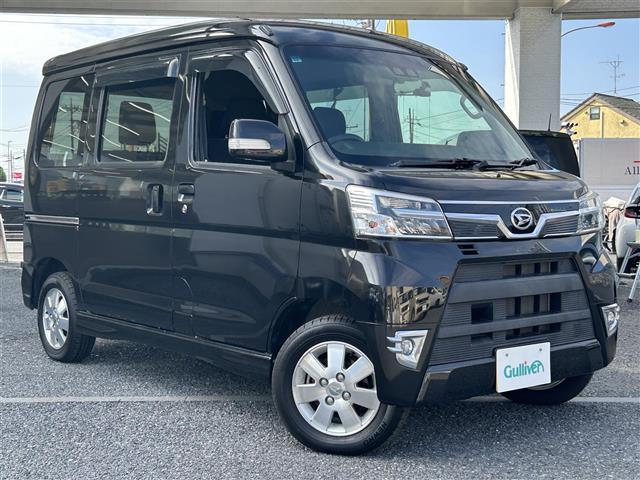 アトレーワゴン(ダイハツ) カスタムターボＲＳリミテッド　ＳＡＩＩＩ　・Aftermarketナビ（ワンセグテレビ／ＤＩＳＣ／ＳＤ／ＵＳＢ）・片側パワースライドドア・ドライブレコーダー前方・衝突被害軽減システム・横滑り防止装置・アイドリングストップ・オートライト 中古車画像