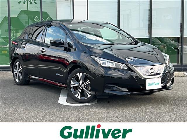 リーフ(日産) Ｇ　純正ナビ／全方位モニター／ワンセグテレビ／デジタルインナーミラー／ハンドルヒーター／ブラインドスポットモニター／シートヒーター／ドライブレコーダー／純正アルミホイール／純正フロアマット／ＥＴＣ　ＡＵＸ 中古車画像