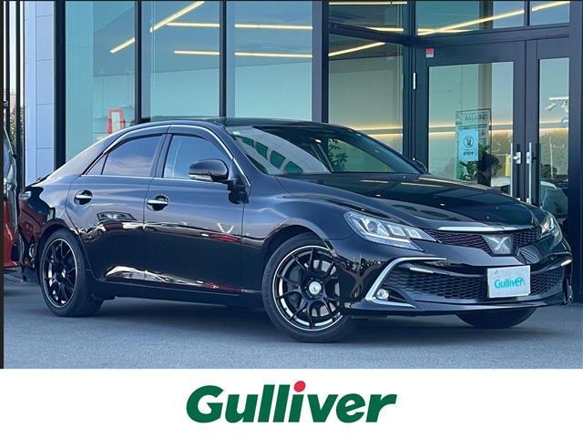 マークＸ(トヨタ) ３５０ＲＤＳ　純正ナビ　後方カメラ　ＥＴＣ　衝突軽減ブレーキ　レーダークルーズコントロール　シートヒーター　パワーシート　レザーシート　Aftermarket１６インチＡＷ　純正ＡＷ積み込み　ＬＥＤヘッドライト　フォグランプ　ＤＶＤ 中古車画像