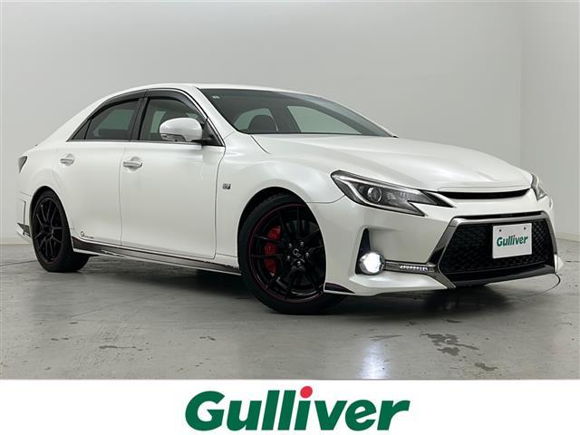 マークＸ(トヨタ) ２５０Ｇ　Ｓパッケージ　Ｇ’ｓ　禁煙車／ワンオーナー／サンルーフ／Ｇ’ｓエアロ／クルコン／純７型ナビ／フルセグＴＶ／ビルトインＥＴＣ／革巻きステア／ステアスイッチ／パドルシフト／Ｐスタート／スマートキー／ＬＥＤヘッド／ＬＥＤフォグ 中古車画像