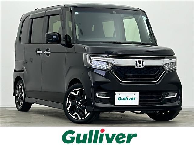 Ｎ−ＢＯＸカスタム(ホンダ) Ｇ・ＥＸターボホンダセンシング　純正ＳＤナビ　ＢＴ接続／フルセグＴＶ／ミュージックプレイヤー接続　純正１５インチアルミホイール　両側パワースライドドア　ホンダセンシング　衝突軽減ブレーキ　アダプティブクルーズコントロール 中古車画像