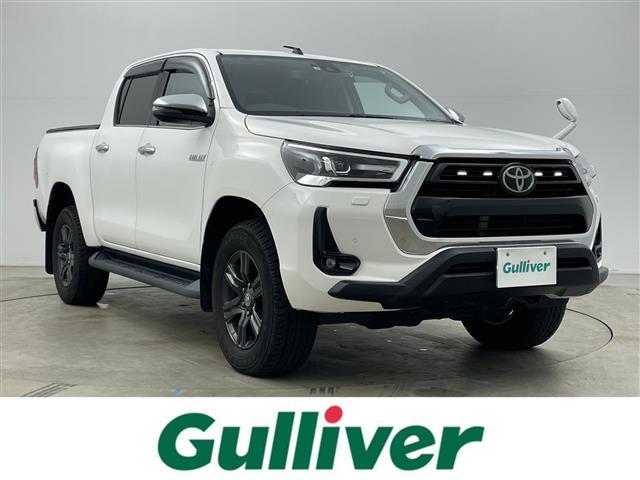 ハイラックス(トヨタ) Ｚ　純正ナビ　ＬＥＤヘッドライト　ＥＴＣ　バックカメラ　クルーズコントロール　ドライブレコーダー　コーナーセンサー　オートハイビーム　ダウンヒルアシスト　アイドリングストップ　スペアキー　純正フロアマット 中古車画像