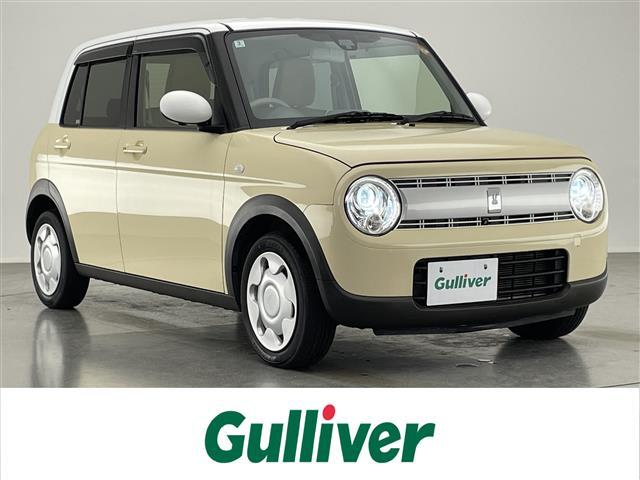アルトラパン(スズキ) Ｓ　純正ナビ　全方位カメラ　シートヒーター　禁煙車　レーダーブレーキサポート　衝突軽減　ＨＩＤヘッドライト　純正フロアマット　オートライト　ＤＶＤ　ＵＳＢ　フルセグＴＶ　ツートンカラー　プッシュスタート 中古車画像