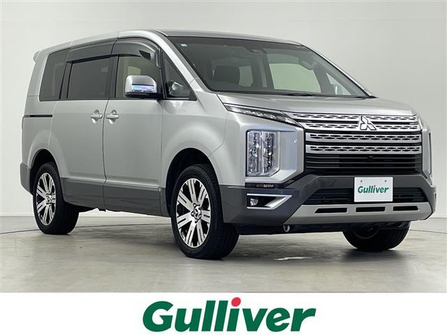 デリカＤ：５(三菱) Ｐ　純正１０．１型ナビ　ＣＤ　ＤＶＤ　ＵＳＢ　フルセグ　全方位カメラ　オートステップ両側パワースライドドア　前席シートヒーター　パワーバックドア　ブラインドスポットモニター　ステアリングヒーター 中古車画像