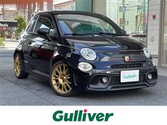 アバルト595 ベースグレード 左ハンドル/5MT/200台限定車/KONI製ショック/チェッカードルーフ/ゴールドデカール/純正17インチゴールドAW/ハーフレザーシート/社外前後ドラレコ 中古車画像