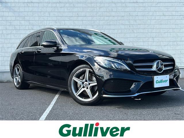 Cクラスステーションワゴン C220d ステーションワゴンローレウスエディション ◇純正メモリナビ・Bluetooth・TV ワンセグ・バックカメラ◇電動ガラスサンルーフ◇レザーシート◇前席パワーシート◇追従式クルーズコントロール◇パドルシフト(1枚目)