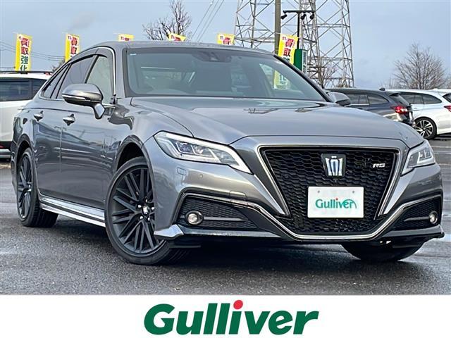 クラウンハイブリッド(トヨタ) ＲＳ　Ｆｏｕｒ　リミテッドＩＩ　寒冷地仕様　純正メモリーナビ　トヨタセーフティセンス　衝突被害軽減ブレーキ　横滑り防止装置　レーダークルーズコントロール　レーンキープアシスト　クリアランスソナー　ブラインドスポットモニター 中古車画像