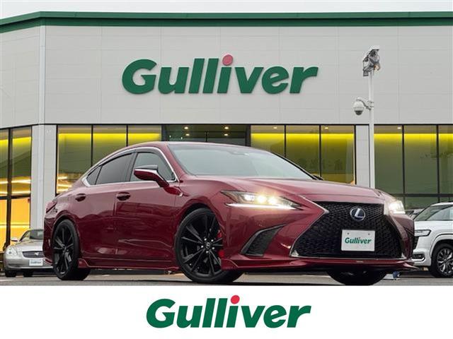 ＥＳ(レクサス) ＥＳ３００ｈ　Ｆスポーツ　純正ナビ　ＴＯＭＳエアロ　デジタルミラー　ＳＲ　レクサスセーフティシステム　フルセグＴＶ　バックカメラ　赤レザーシート　パワーシート　シートヒーター　エアーシート　ステアリングヒーター　ドラレコ 中古車画像