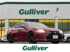 ES ES300h Fスポーツ 純正ナビ TOMSエアロ デジタルミラー SR レクサスセーフティシステム フルセグTV バックカメラ 赤レザーシート パワーシート シートヒーター エアーシート ステアリングヒーター ドラレコ 中古車画像