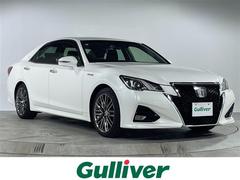 クラウンハイブリッド アスリートS ワンオーナー☆純正メモリナビ(CD/DVD/BT/フルセグ)☆バックカメラ☆衝突軽減ブレーキ☆レーンアシスト☆レーダークルーズ☆ETC☆パワーシート☆シートヒーター☆ハンドルヒーター 中古車画像