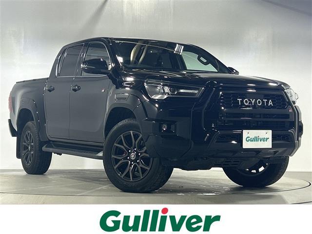 ハイラックス(トヨタ) Ｚ　ＧＲスポーツ　純正８型ナビ　パノラミックビューモニター　ＥＴＣ　ドライブレコーダー　ハーフレザーシート　パワーシート　純正ＬＥＤランプ　フォグランプ　純正１８インチＡＷ　プリクラッシュセーフティ　追従型クルコン 中古車画像