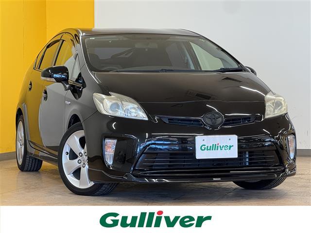 プリウス S 禁煙車 モデリスタ 社外7インチナビ フルセグTV ETC ステアリングスイッチ スマートキー プッシュスタート LEDヘッドライト オートライト 純正17インチAW フロアマット ドアバイザー(1枚目)