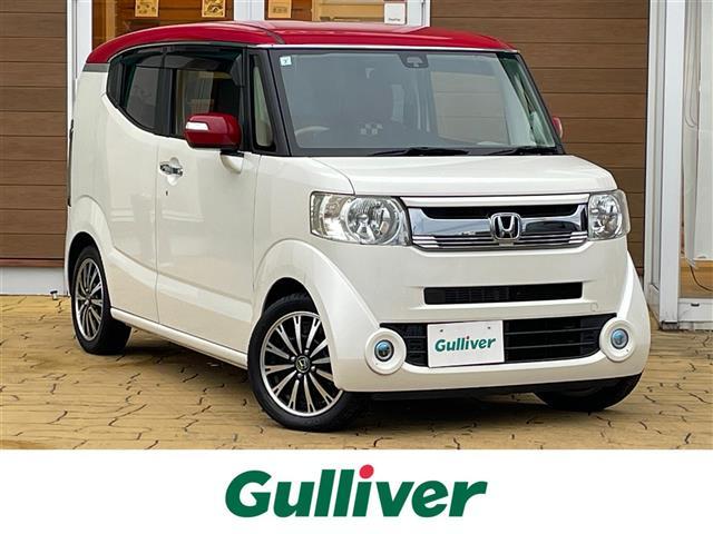 N-BOXSLASH（ホンダ）Ｘ・ターボパッケージ　カリフォルニアダイナー　メモリ８インチナビフルセグテレビサウンドマッピングスピーカーバックカメラアイドリングストップクルーズコントロールシートヒーターステアリングヒーター 中古車画像