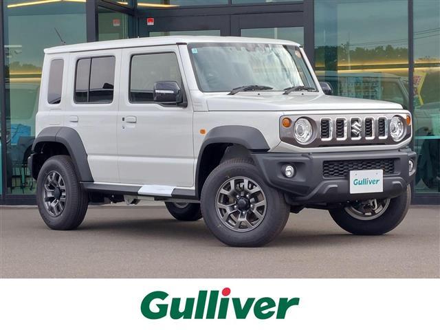 ジムニーノマド FC 登録済未使用車 衝突軽減ブレーキ 車線逸脱警報 ETC アダプティブクルーズコントロール バックソナー 純正LEDヘッドライト フォグランプ オートライト 革巻きステアリング ステアリングスイッチ(1枚目)