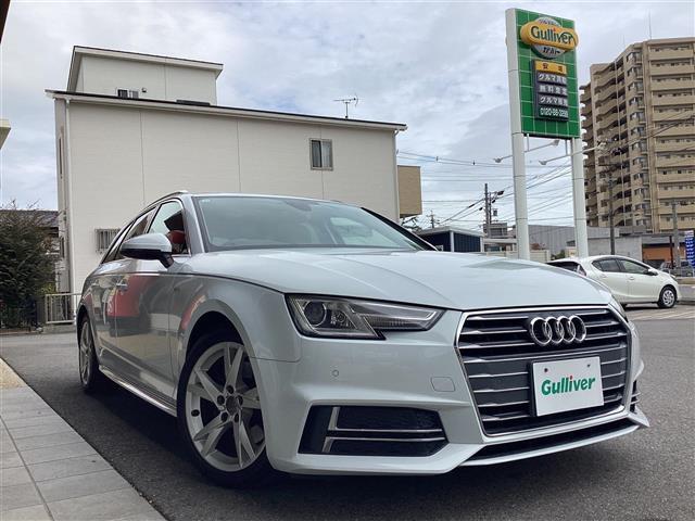 A4アバント（アウディ）１．４ＴＦＳＩスポーツ　ワンオーナー　メーカーナビ　フルセグ　バックカメラ　パワーバックドア　パドルシフト　ステアリングスイッチ　ビルトインＥＴＣ　ＨＩＤヘッド　シートヒーター　パワーシート　ＩＳＯＦＩＸ　コーナーセンサー 中古車画像