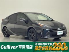 プリウス Sツーリングセレクション・ブラックエディション 禁煙車/純正9型ナビ/バックカメラ/合皮シート/レーダークルーズコントロール/クリアランスソナー/LED/オートハイビーム/前後ドラレコ/デジタルインナーミラー/ビルトインETC/シートヒーター 中古車画像