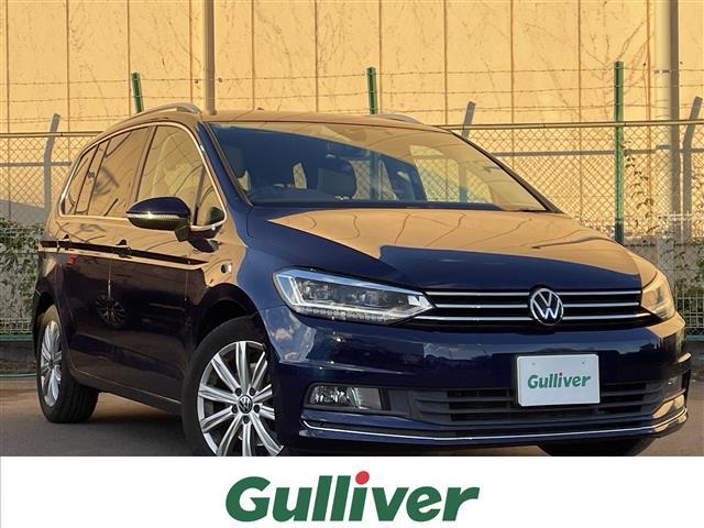 ゴルフトゥーラン TSI ハイライン 純正ナビ バックカメラ クルーズコントロール 前後ドライブレコーダー MTモード付AT ETC レーンアシスト フロントアシスト 歩行者モニタリング アイドリングストップ シートヒーター USB(1枚目)