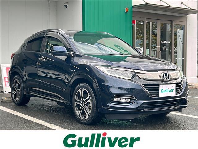 ヴェゼル ハイブリッドZ・ホンダセンシング 純正8インチナビ ホンダセンシング フルセグ バックカメラ クリアランスソナー 禁煙車 ルーフレール LEDヘッドライト レーダークルーズ パドルシフト ETC スマートキー 純正アルミ(1枚目)