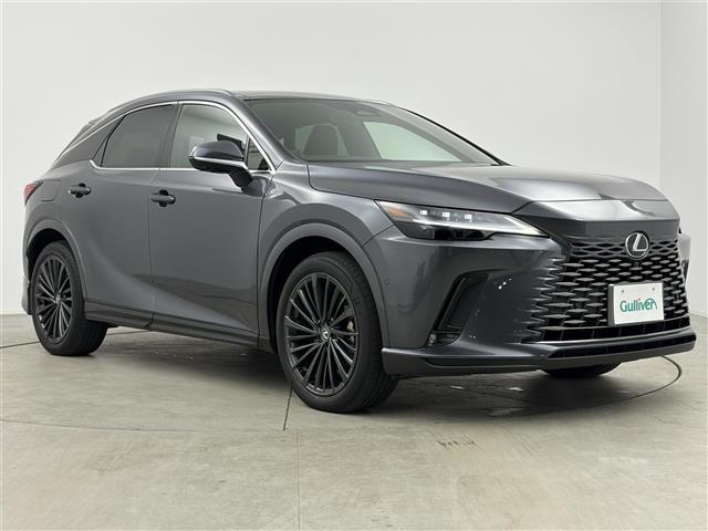 RX RX450h+ バージョンL サンルーフ ルーフレール 寒冷地仕様 輻射ヒーター レーダー デジタルインナーミラー 全方位モニター 全席シートヒーター 全席シートクーラー ハンドルヒーター テレビキャンセラー ETC 充電ケーブル(1枚目)