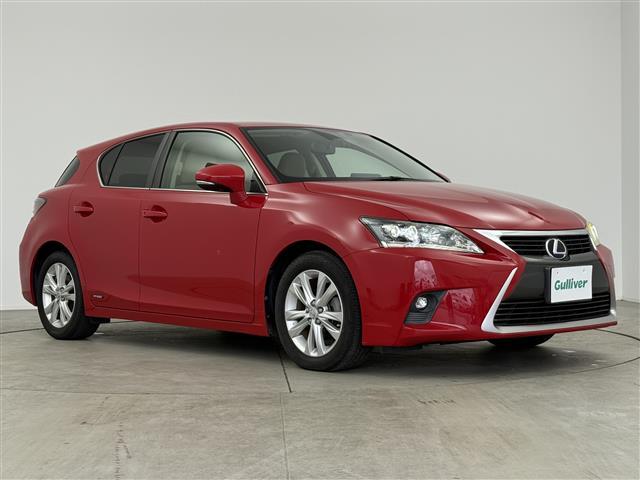 CT CT200h バージョンC 純正ナビ(フルセグTV・Bluetooth・CD・DVD・ラジオ)バックカメラ 純正ドライブレコーダー ETC 前席パワーシート クルーズコントロール シートヒーター LEDオートライト 盗難防止装置(1枚目)