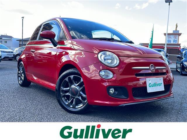 ５００Ｓ(フィアット) ツインエア　・純正オーディオ／ＣＤ／ＡＭＦＭ・前方ドラレコ・ＥＴＣ・Aftermarket品バックモニター・Aftermarket品Ｂｌｕｅｔｏｏｔｈ接続・カロッツェリア社製パワーアンプ「ＰＬＵＧ＆ＰＬＡＹ６４０」・純正ＡＷ 中古車画像