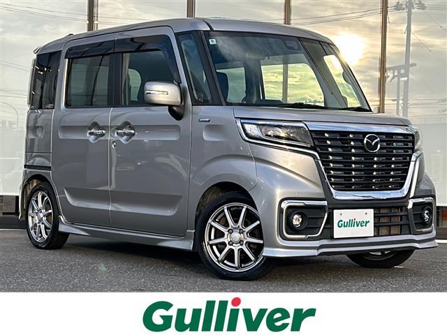 フレアワゴンカスタムスタイル(マツダ) ハイブリッドＸＴ　禁煙車／衝突軽減／Ｂカメラ／両側パワスラ／レーンキープ／横滑り防止装置／オートマチ 中古車画像