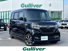 N-BOXカスタム G・Lホンダセンシング 追従クルコン/純ナヒ ゙/BT/フルセグTV/DVD/CD/Bカメラ/ETC/衝突軽減/横滑り防止/レーンキーフ ゚アシスト/後コーナーセンサー/純正アルミ/オートライト/カーテンエアハ ゙ック ゙ 中古車画像
