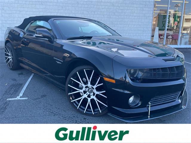 シボレーカマロ(シボレー) コンバーチブル　Aftermarketナビ　フルセグＴＶ　Ｂｌｕｅｔｏｏｔｈ　ＤＶＤ　バックカメラ　クルーズコントロール　コーナーセンサー　ＭＴ付きＡＴ　前席パワーシート　前席シートヒーター　ヘッドアップディスプレイ　ＥＴＣ　ドラレコ 中古車画像