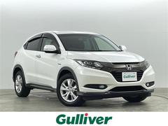 ヴェゼル ハイブリッドX・ホンダセンシング ホンダセンシング CMBS 純正8インチプレミアインターナビ フルセTV/BT/USB/CD/DVD/iPod/HDMI/AM/FM LEDオートライト フォグ 電子パーキング ETC レザーハンドル 中古車画像